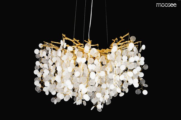 Závěsné luxusní svítidlo RIVIERA, 8xG9, Ø 60 cm