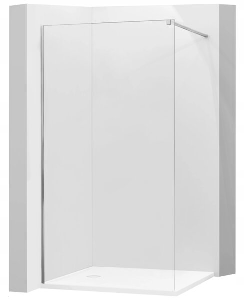 Mexen Kioto sprchová zástěna Walk-In 8mm, 30x200 cm, čiré sklo, 800-030-000-00-00