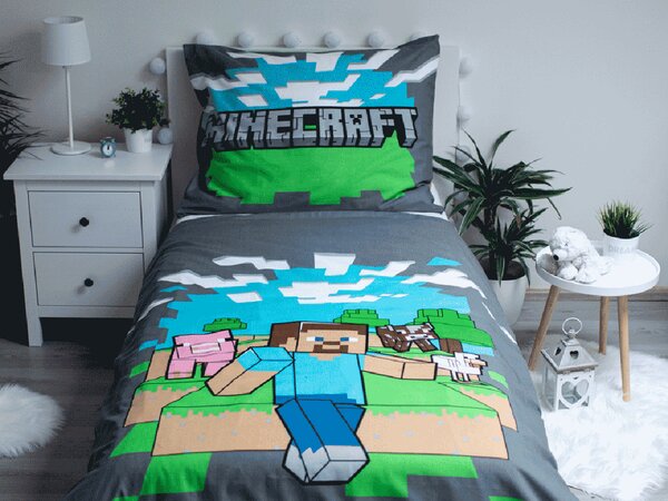 Jerry Fabrics Dětské povlečení MINECRAFT - Adventure