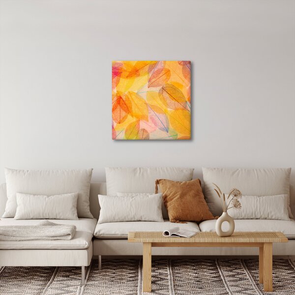 Obraz - Pozadí z podzimního listí (30x30 cm)
