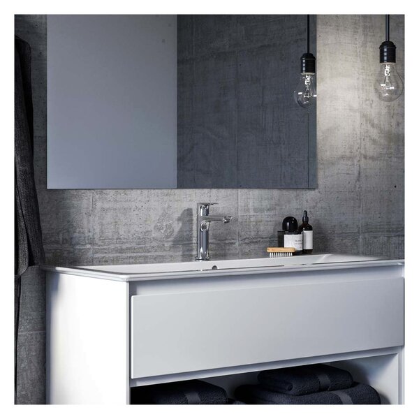 Ideal Standard Connect Air - Umyvadlová baterie stojánková Slim Grande s odtokovou garniturou, chrom A7012AA