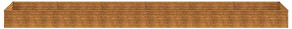 Zahradní vyvýšený záhon 579 x 100 x 36 cm cortenová ocel 151998