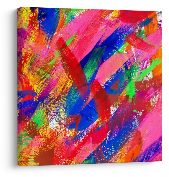 Obraz - Barevná abstrakce (30x30 cm)