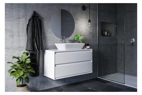 Ideal Standard Connect Air - Umyvadlová baterie stojánková vysoká Slim s odtokovou garniturou, chrom A7025AA