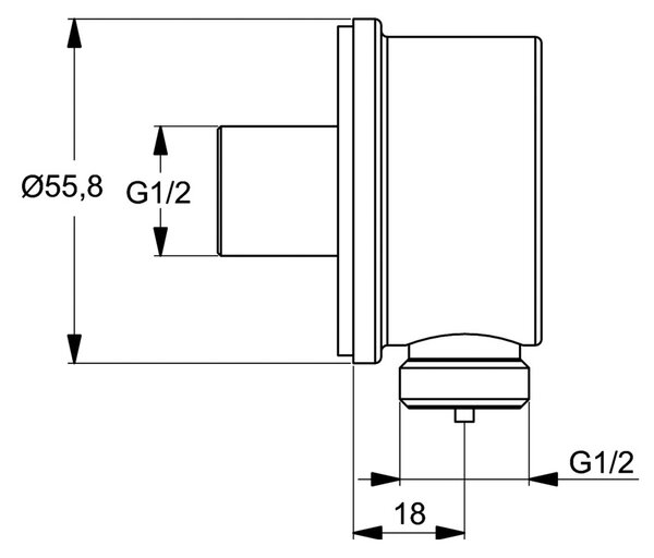 Ideal Standard Set 3 - Sprchový systém s podomítkovou pákovou baterií CeraFlex, komplet, chrom IS Set 3