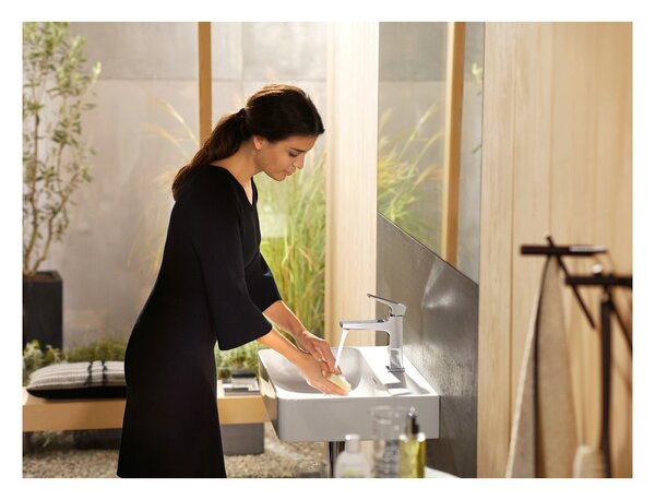 Hansgrohe Metropol Umyvadlová baterie 110 s plnou pákou a odtokovou soupravou Push-Open, chrom 32507000