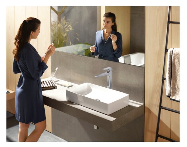 Hansgrohe Metropol Baterie 260 s plnou pákou, pro umyvadlové mísy, s odtokovou soupravou Push-Open, chrom 32512000