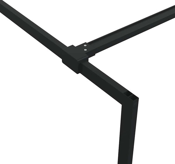 Sprchová zástěna walk-in 80 x 195 cm napůl mléčné ESG sklo 152105