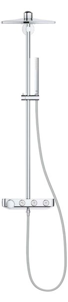 GROHE Euphoria SmartControl System 310 Cube Duo - Sprchový systém s termostatem na zeď, Chrom 26508000