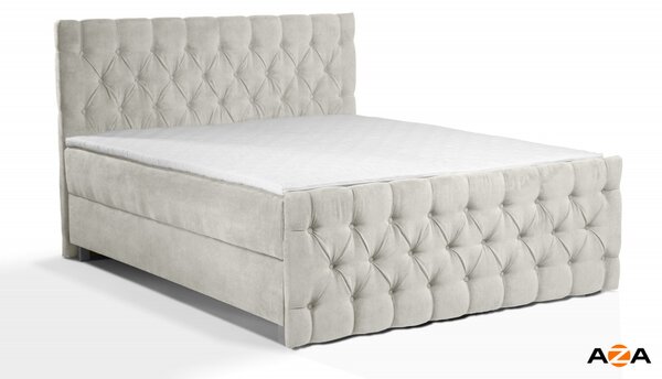 Postel boxspring Colorado 190x200 s úložným prostorem - výběr barev
