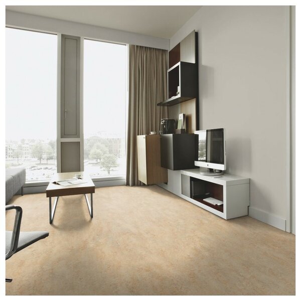 Přířodní Marmoleum Real (2 mm) 3038 - oranžové