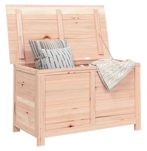 Zahradní box na podušky 100 x 50 x 56 cm masivní jedlové dřevo 152166