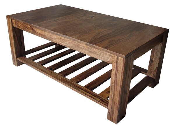 Dřevěný konferenční stůl z masivu palisandr 110x60x45