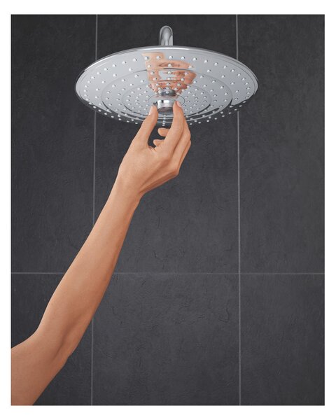 GROHE Euphoria 260 - Hlavová stropní sprcha 380 mm, 3 proudy, Chrom 26458000
