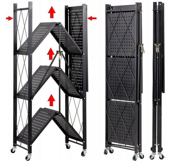 Skladovací regál FS005 BLACK