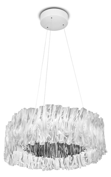 Slamp Závěsné LED svítidlo ACCORDÉON, ø 57cm, 2700K Barva: Bílá