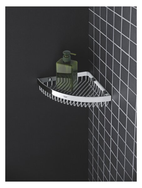 GROHE Selection Cube - Drátěný mýdelník, Chrom 40809000