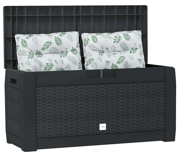 Zahradní úložný box antracitový 119 x 48 x 60 cm polypropylen 152197