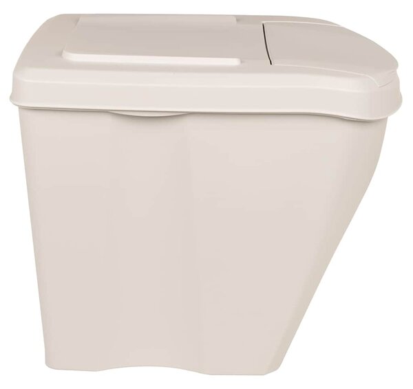 Stohovatelné koše na odpadky 3 ks bílé 75 l polypropylen 152199