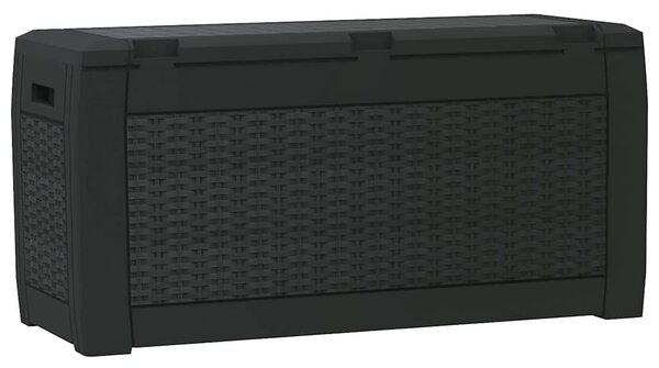 Zahradní úložný box antracitový 119 x 48 x 60 cm polypropylen 152197