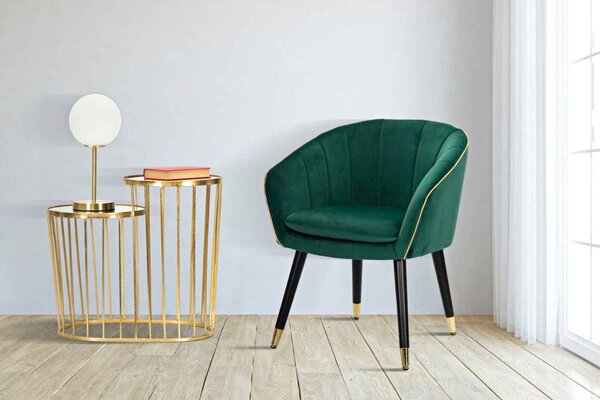 Designové křeslo Dandelion zelené