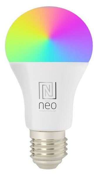 Immax 07712L NEO LITE žárovka LED E27 A60 9W/806lm 2700-6500K RGB, bílá
