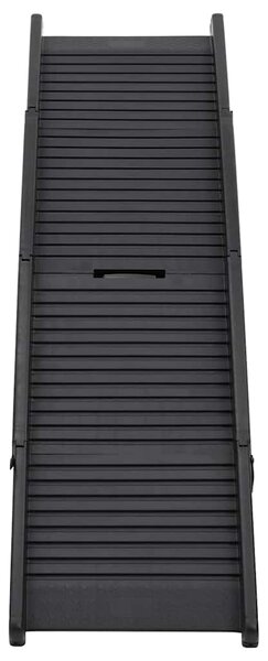 Skládací rampa pro psy černá 153 x 40 x 12,5 cm plast 152231