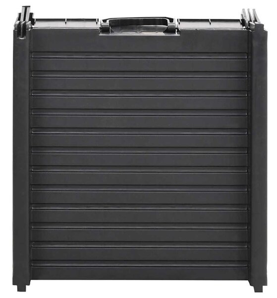 Skládací rampa pro psy černá 153 x 40 x 12,5 cm plast 152231