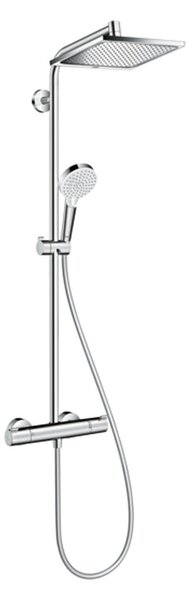 Hansgrohe Crometta E - Showerpipe 240 1jet EcoSmart 9 l / min s termostatem, chrom 27281000