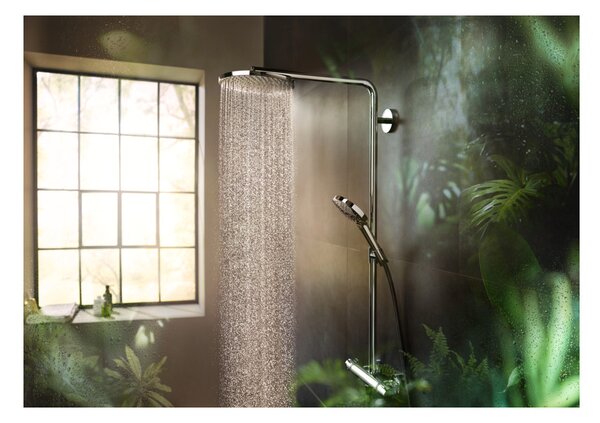 Hansgrohe Raindance Select S Showerpipe 240 1jet PowderRain s termostatem, chrom 27633000