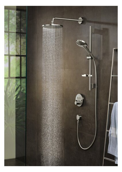 Hansgrohe Raindance S Horní sprcha 240 1jet PowderRain se sprchovým ramenem, chrom 27607000