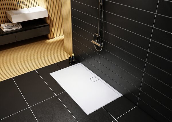 Schedpol Omega obdélníková sprchová vanička 120x90 cm bílá 3.0451