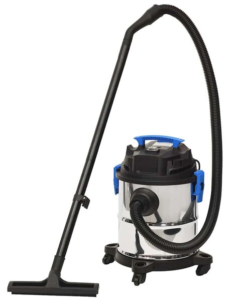 Vysavač na suché a mokré vysávání 1 200 W 20 l stříbrný 152915