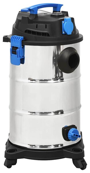 Vysavač na suché a mokré vysávání 1 200 W 30 l stříbrný 152916