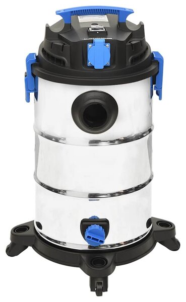 Vysavač na suché a mokré vysávání 1 200 W 30 l stříbrný 152916
