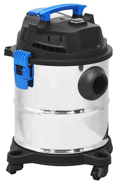 Vysavač na suché a mokré vysávání 1 200 W 20 l stříbrný 152915