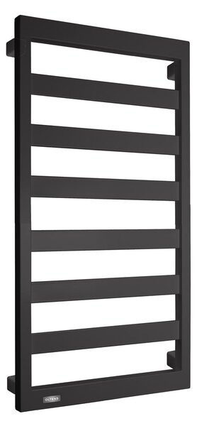 Oltens Benk koupelnový radiátor žebříkový 91x50 cm černá mat 55004300