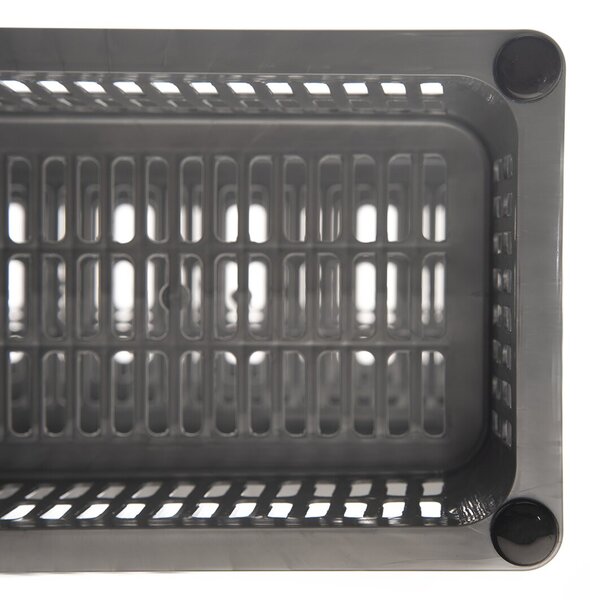 Usporadejto.cz Úložný koš, box a organizér extra hluboký 50cm x 20cm INVA, šedý