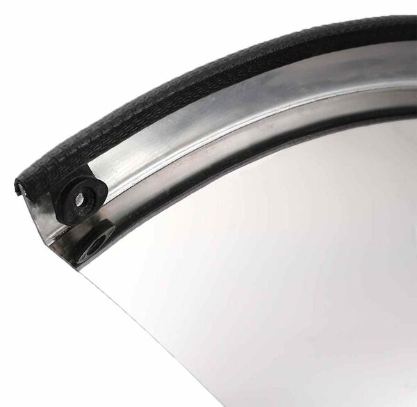 Dopravní zrcadla čtvrtkoule 2 ks Ø 30 cm akryl 153089