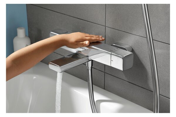 Hansgrohe Ecostat E Vanový termostat na stěnu, chrom 15774000