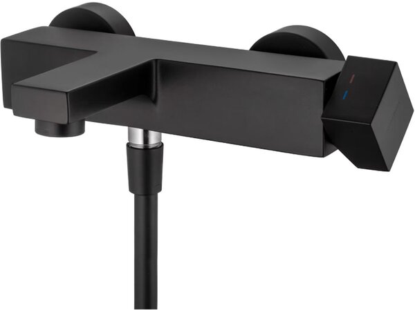 Kronenbach Quara 3.0 vanová baterie na stěnu černá KB100363C11