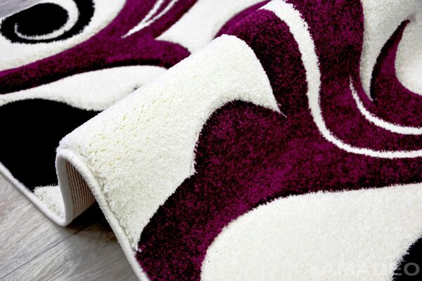 Kusový koberec Extra Friese 5281 - white/lila 120x170cm