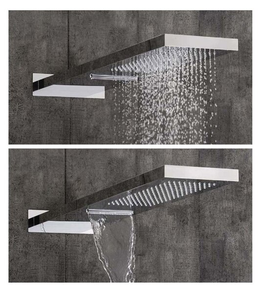 Grohe Eurocube SET 2 - Sprchový systém pod omítku, Eurocube, páková baterie- kompletní sada