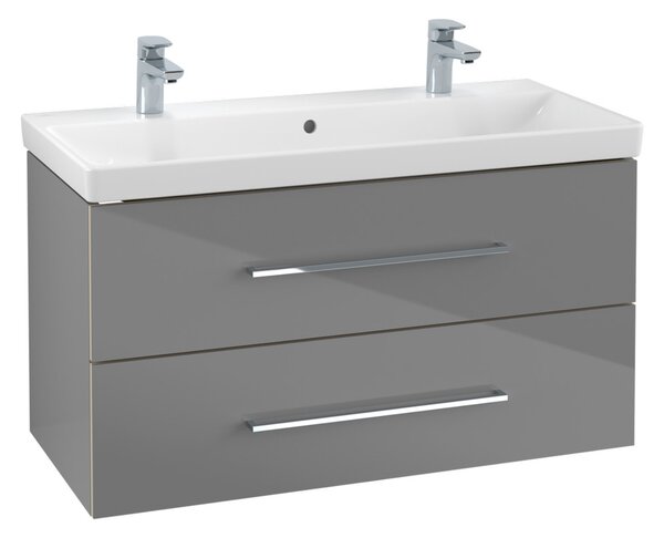 Villeroy & Boch Avento - Umyvadlo na skříňku 1000x470mm, s přepadem, alpská bílá 4156A401
