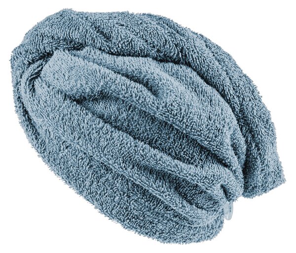 XPOSE® Froté turban na vlasy VERONA - petrolejový 30x75 cm
