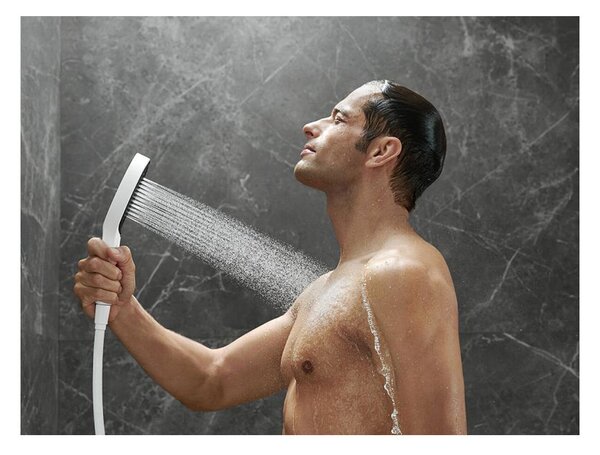 Hansgrohe Rainfinity ruční sprcha 130 3 jet, matná bílá 26864700