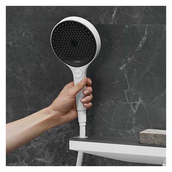 Hansgrohe Rainfinity ruční sprcha 130 3 jet, matná bílá 26864700