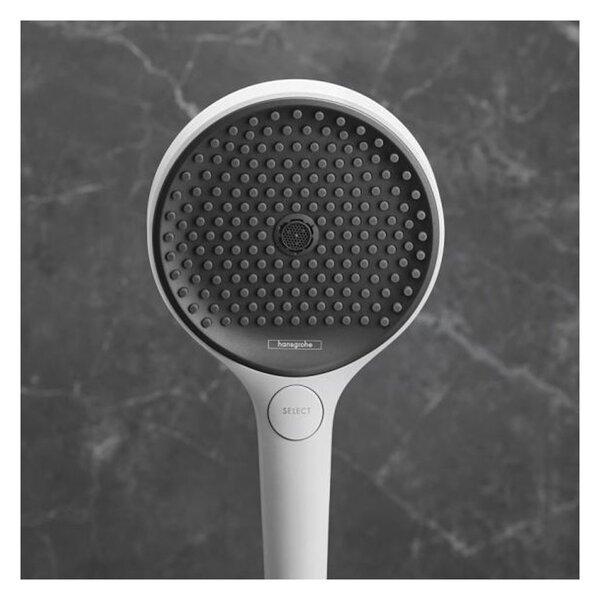 Hansgrohe Rainfinity ruční sprcha 130 3 jet, matná bílá 26864700