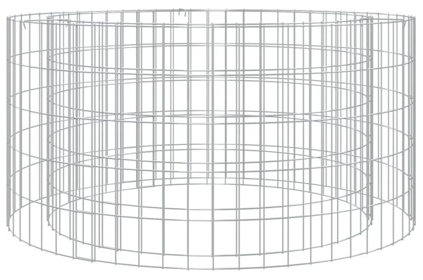 Gabionové ohniště Ø 100 cm pozinkovaná ocel 153560