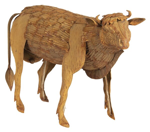 Kovová dekorace kráva - 42*18*35 cm - Clayre & Eef